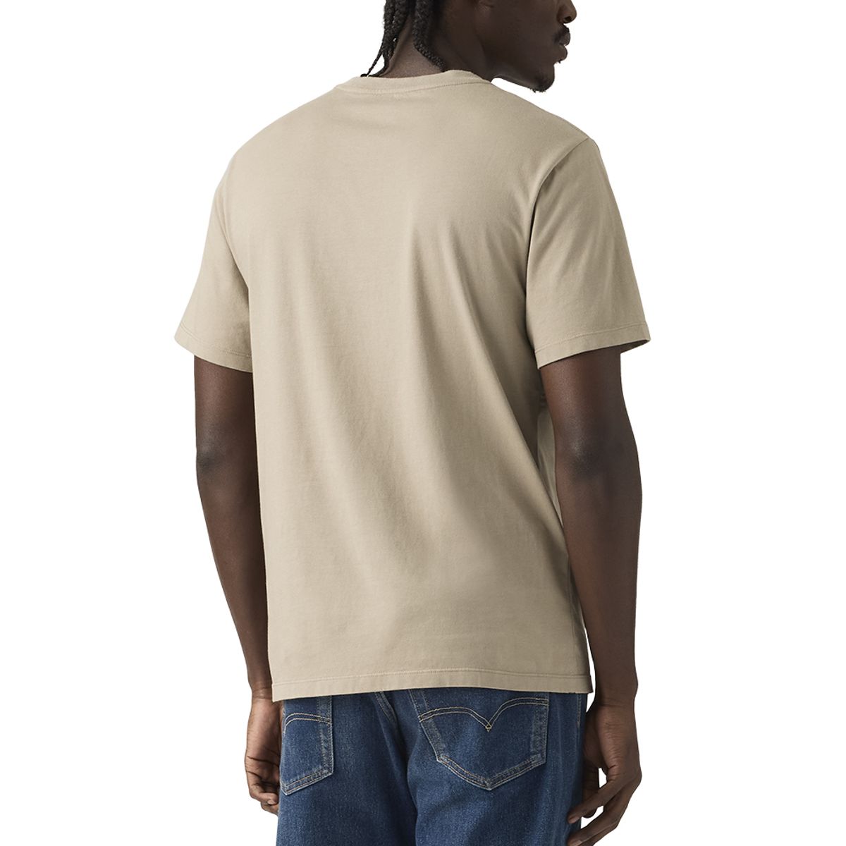 LEVIS - Polera Hombre Ss Classic Hm Tee Café Levis