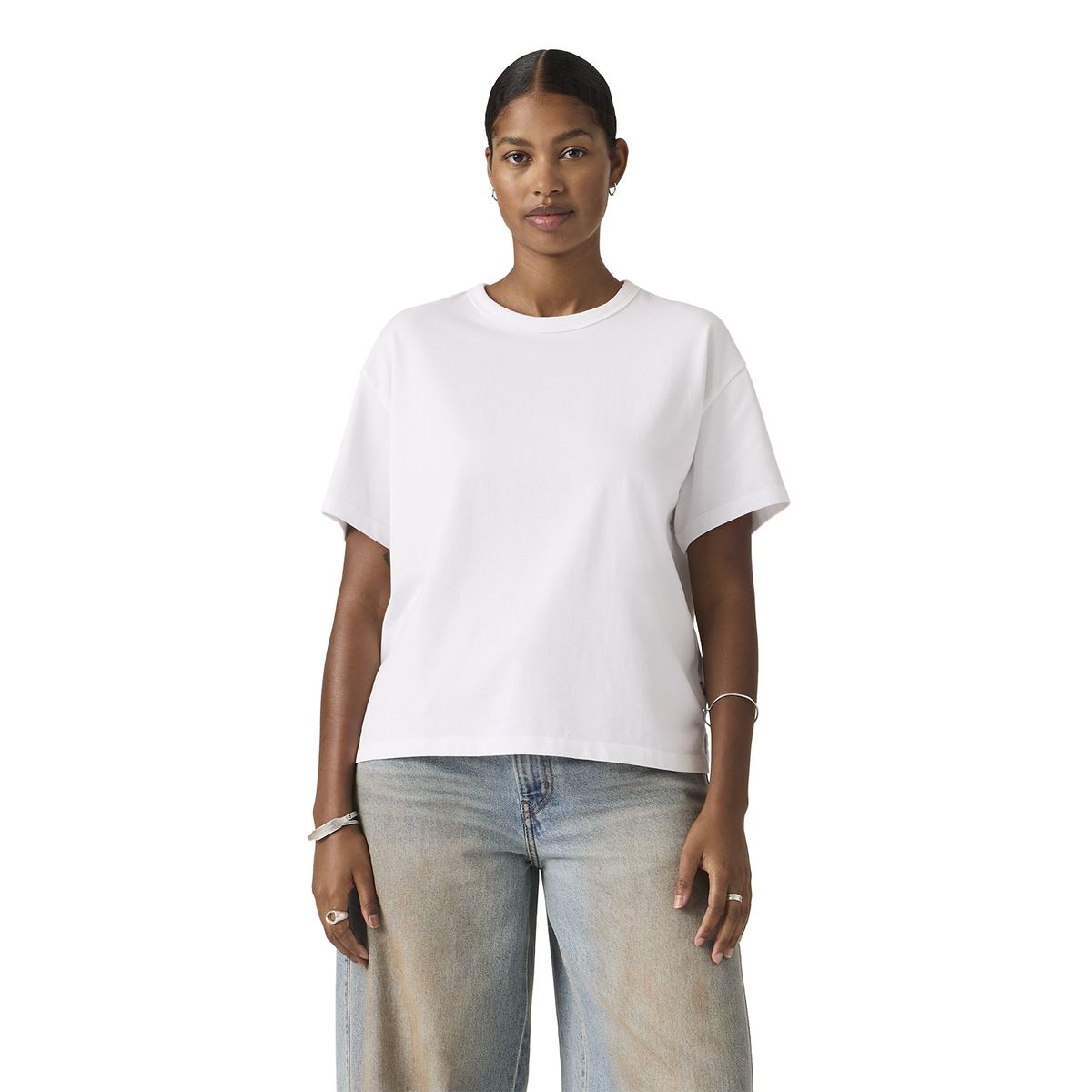 LEVIS - Polera Mujer Vintage Ss Tee Blanco Levis