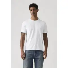 LEVIS - Polera Hombre Icon Tee Blanco