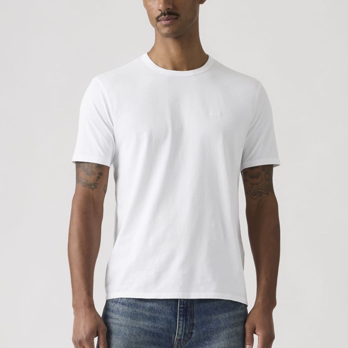 LEVIS - Polera Hombre Icon Tee Blanco Levis