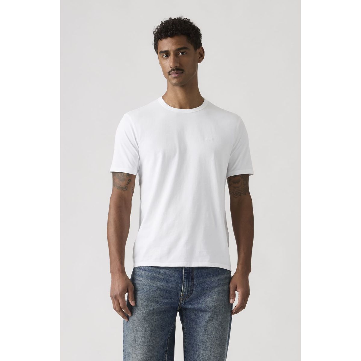 LEVIS - Polera Hombre Icon Tee Blanco Levis