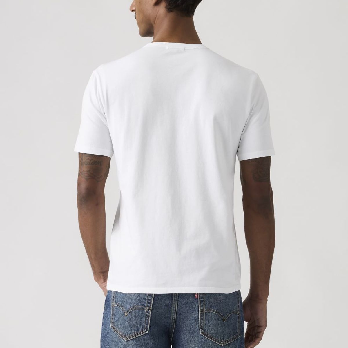 LEVIS - Polera Hombre Icon Tee Blanco Levis