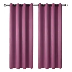 OKAY - Set Cortinas Hogar 2 Paños 140x220 Cm