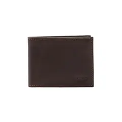 LEVIS - Billetera Hombre Hunte Coin Bifold Café