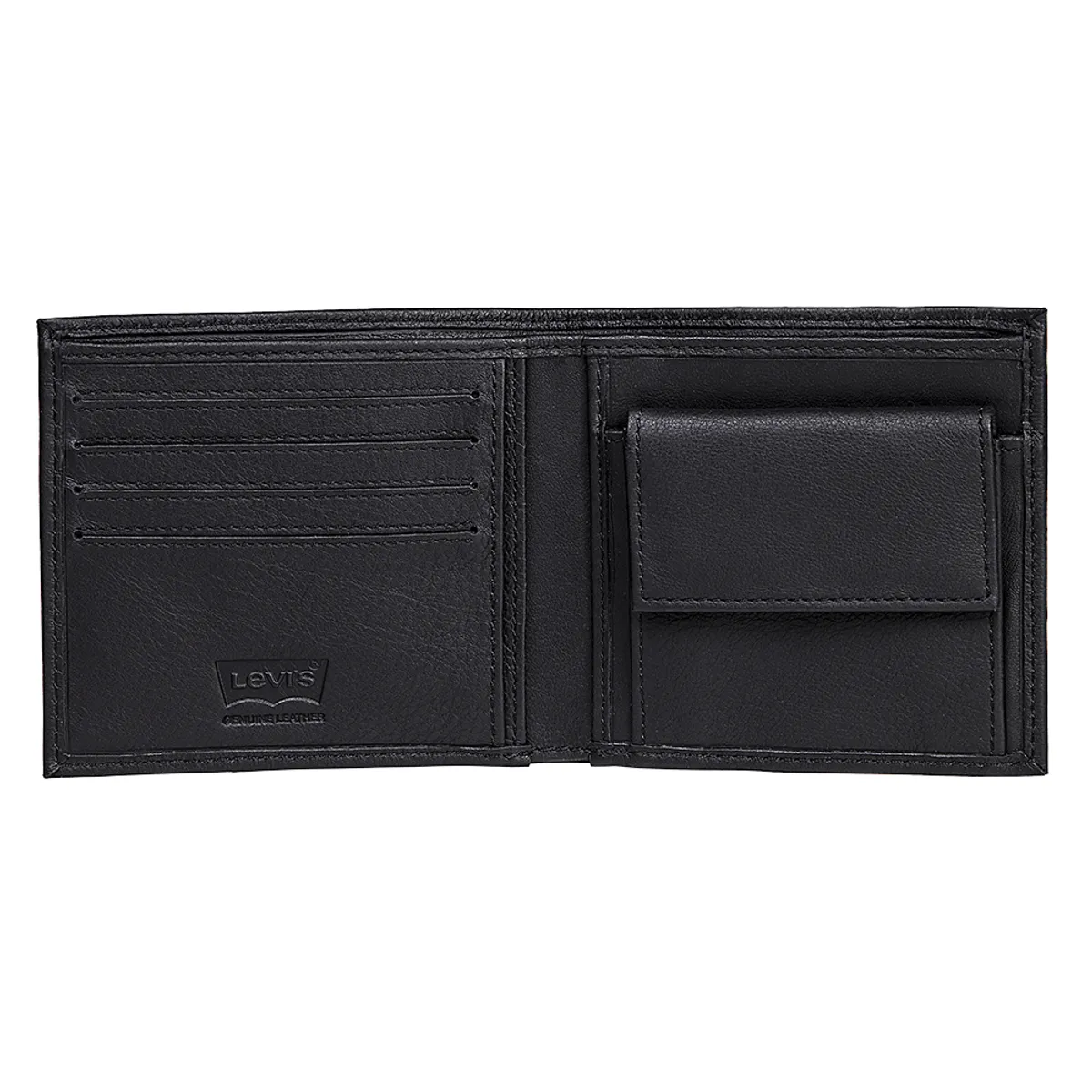 LEVIS - Billetera Hombre Vintage Two Horse Negro Levis