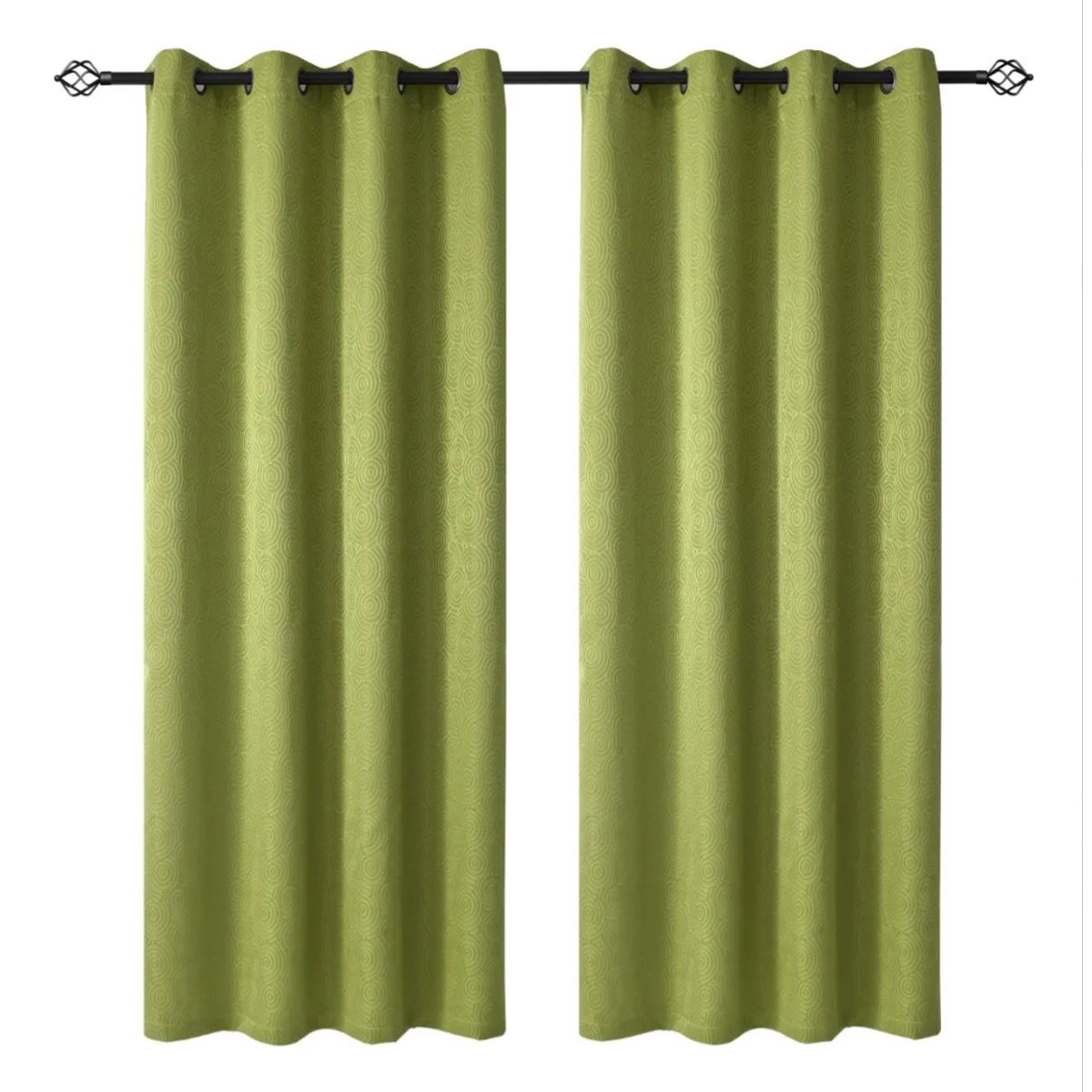 OKAY - Set Cortinas Hogar 2 Paños 140x220 Cm.