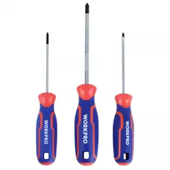 WORKPRO - JUEGO DESTORNILLADORES 6 PIEZAS