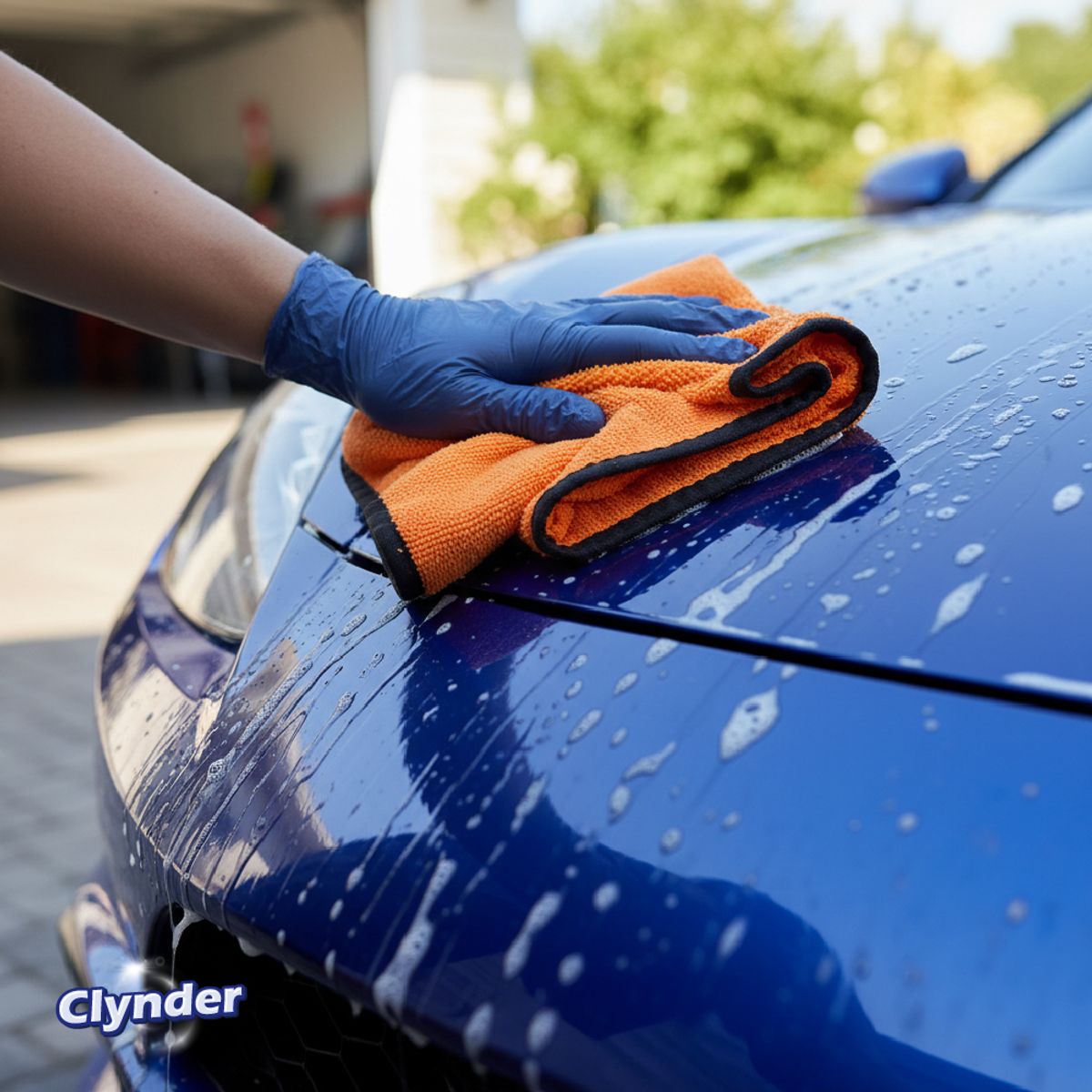 CLYNDER - Set 3 Paños para Auto Toalla Microfibra Dual Sided Clynder