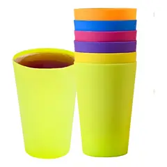 PASTELERIUSCL - X6 Set De Vasos Vasos Plastico Vasos Reutilizables De Fiesta Vasos De Fiesta Vasos Plasticos Vaso