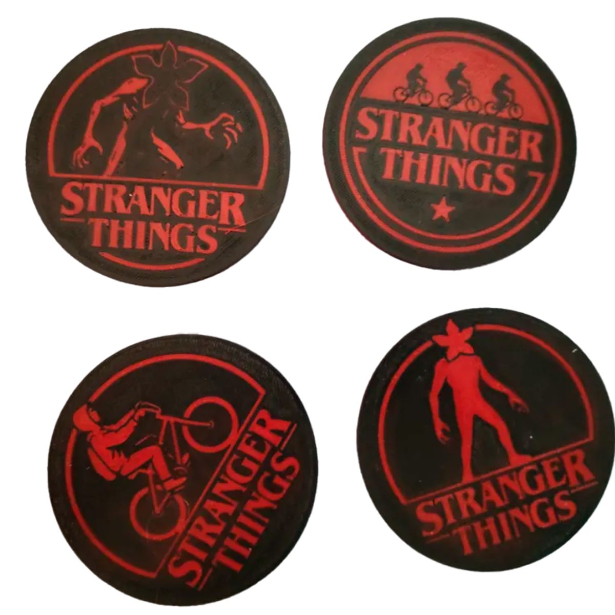 GENERICO - Posavasos - Stranger Things (pack 4 un)