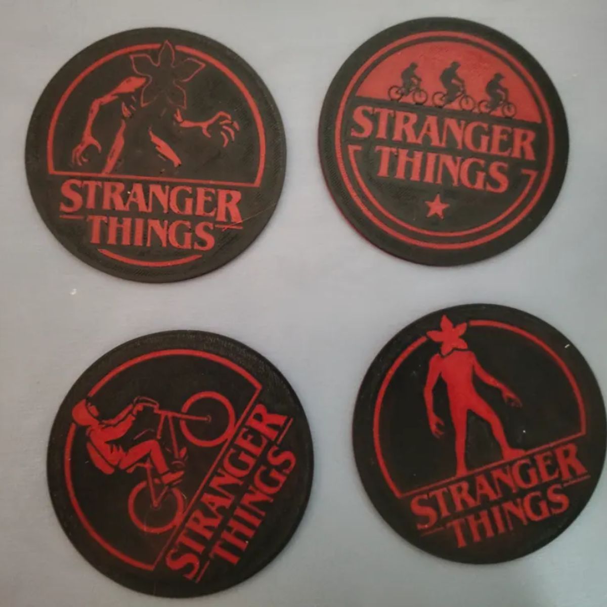 GENERICO - Posavasos - Stranger Things (pack 4 un)