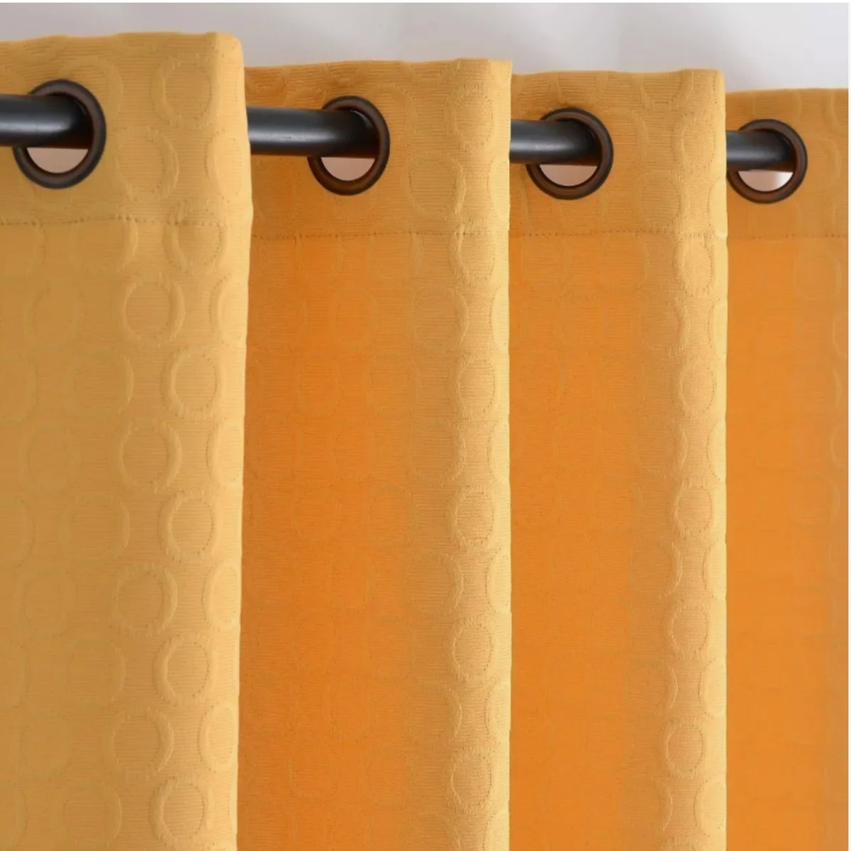 OKAY - Set Cortinas Hogar 2 Paños 140x220 Cm
