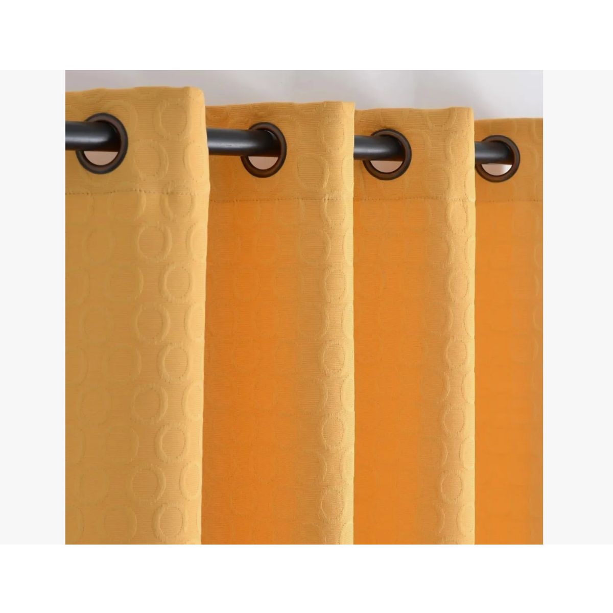 OKAY - Set Cortinas Hogar 2 Paños 140x220 Cm
