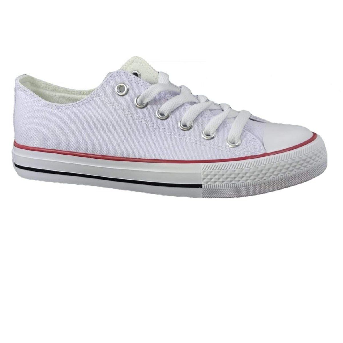 POZATINI - ZAPATILLA LONA MUJER BLANCO