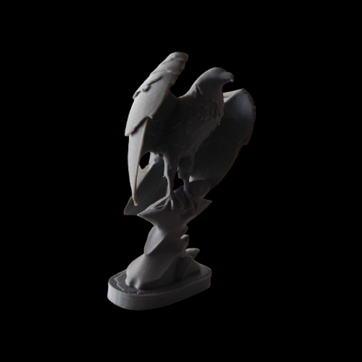 GENERICO - Escultura de Águila Real