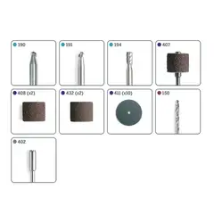 GENERICO - ACCESORIOS DREMEL20 PZAS PARA MADERA