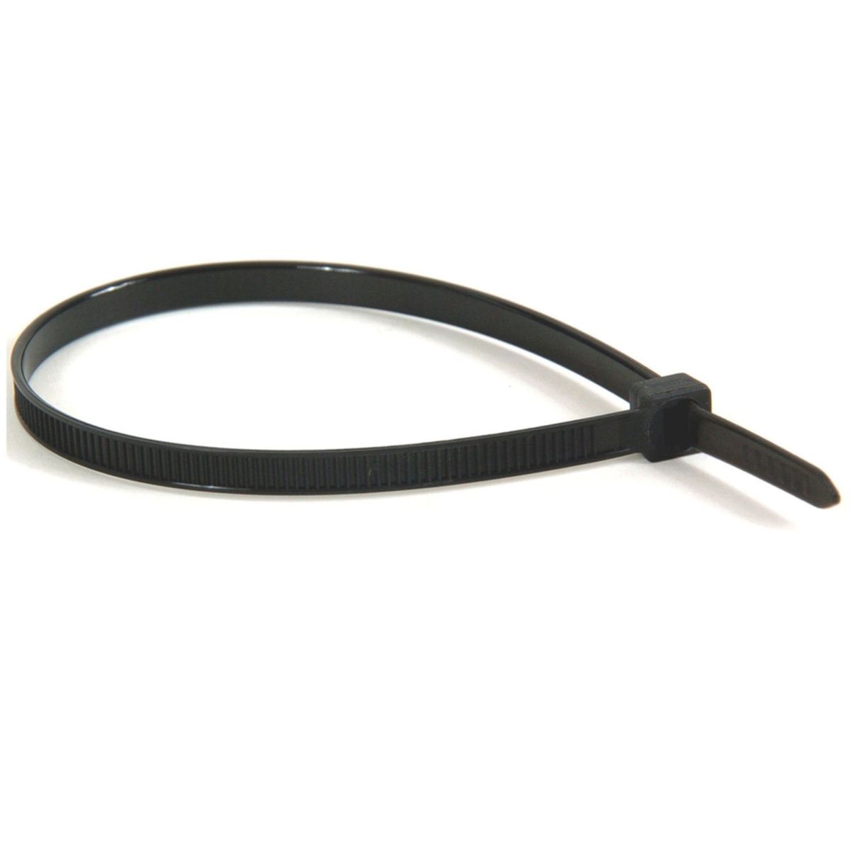 GENERICO - AMARRA PLASTICA CON PROTECCIÓN UV DE 25X150MM NEGRO BOLSA 100 UNDS