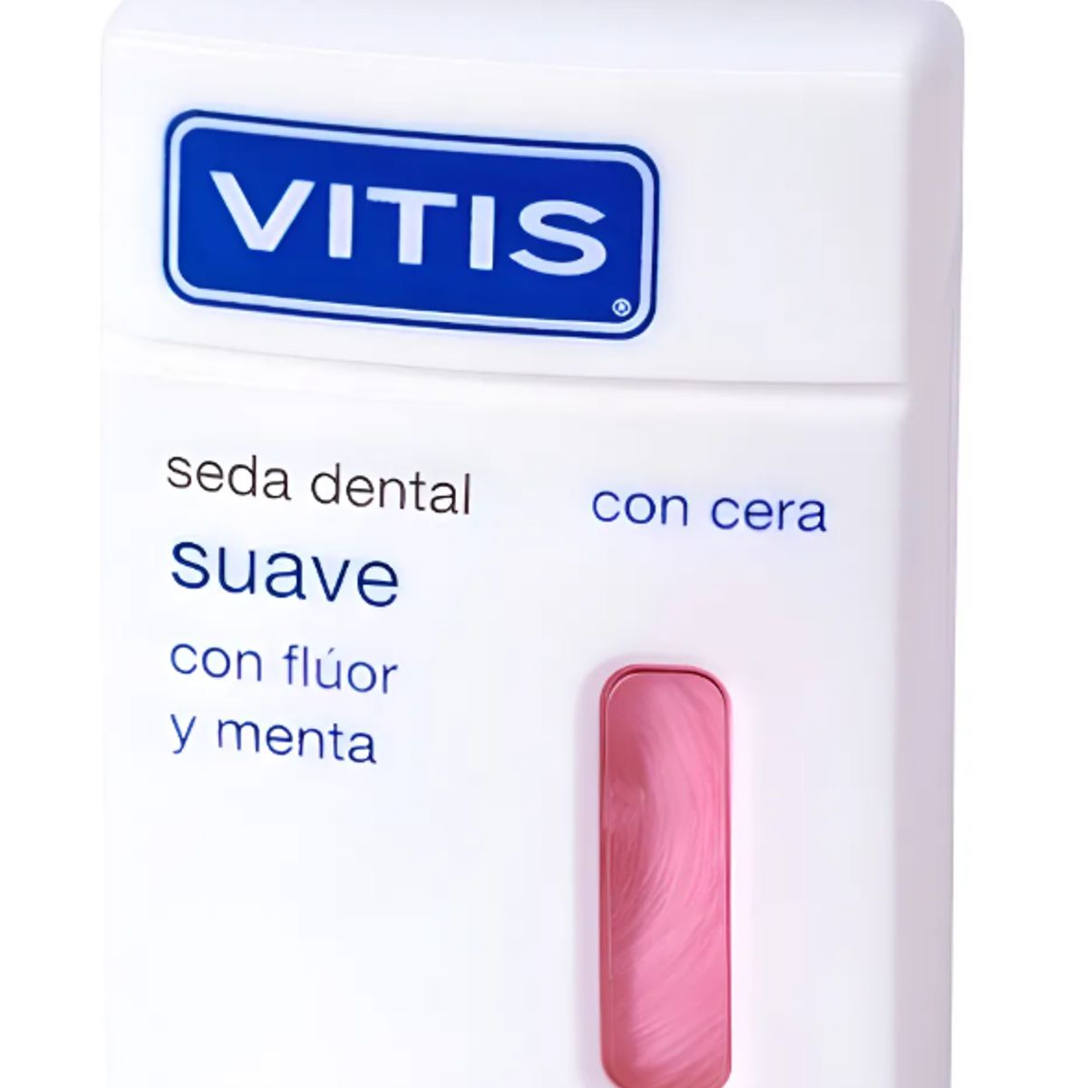 VITIS - Hilo Dental Vitis Suave Con Cera Y Fluor 50m No Tiene Sabor