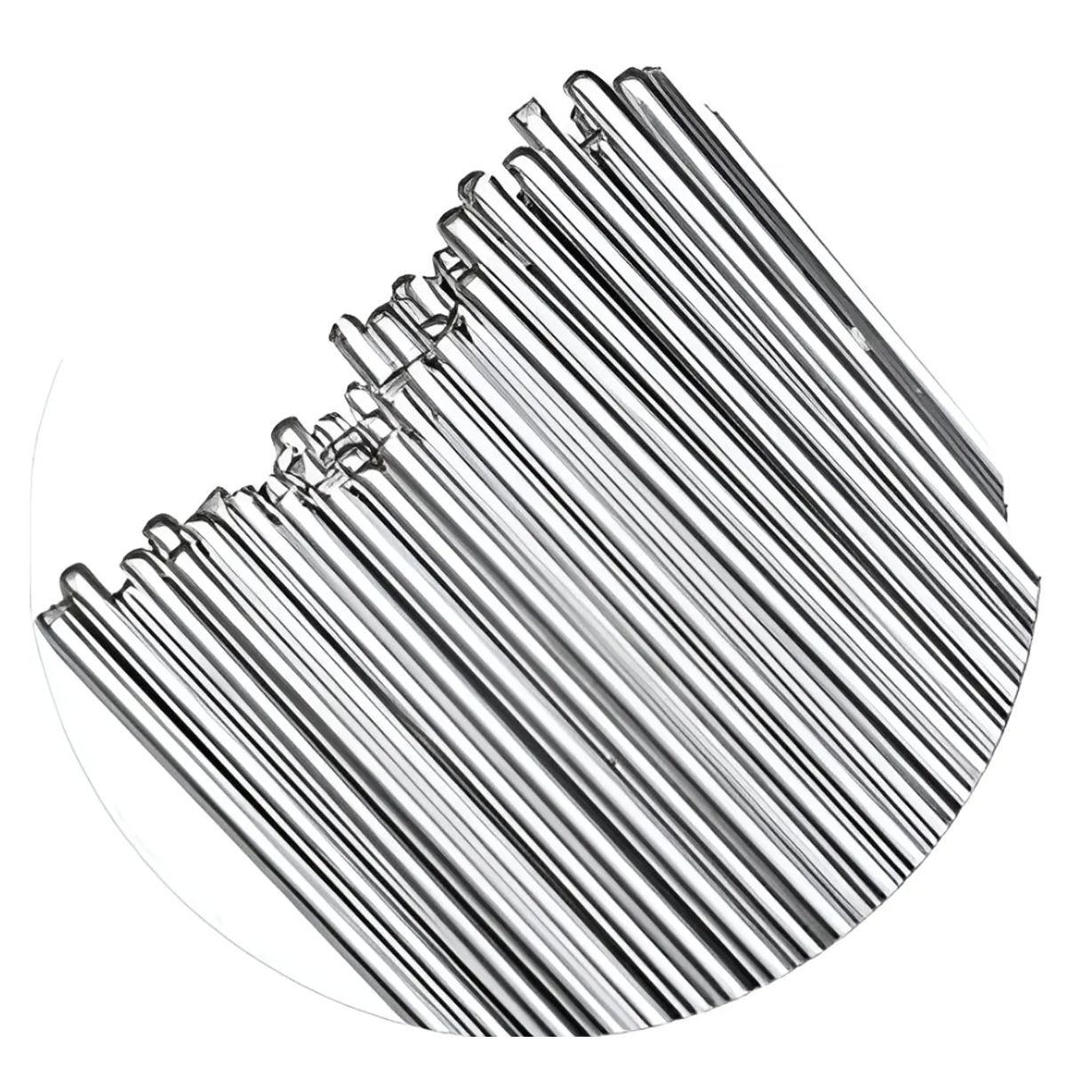 GENERICO - BARRA  ACERO PLATA 8 MM