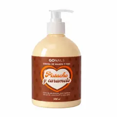 GO NAILS - Crema De Manos Y Pies Pistacho y Caramelo 500 Ml