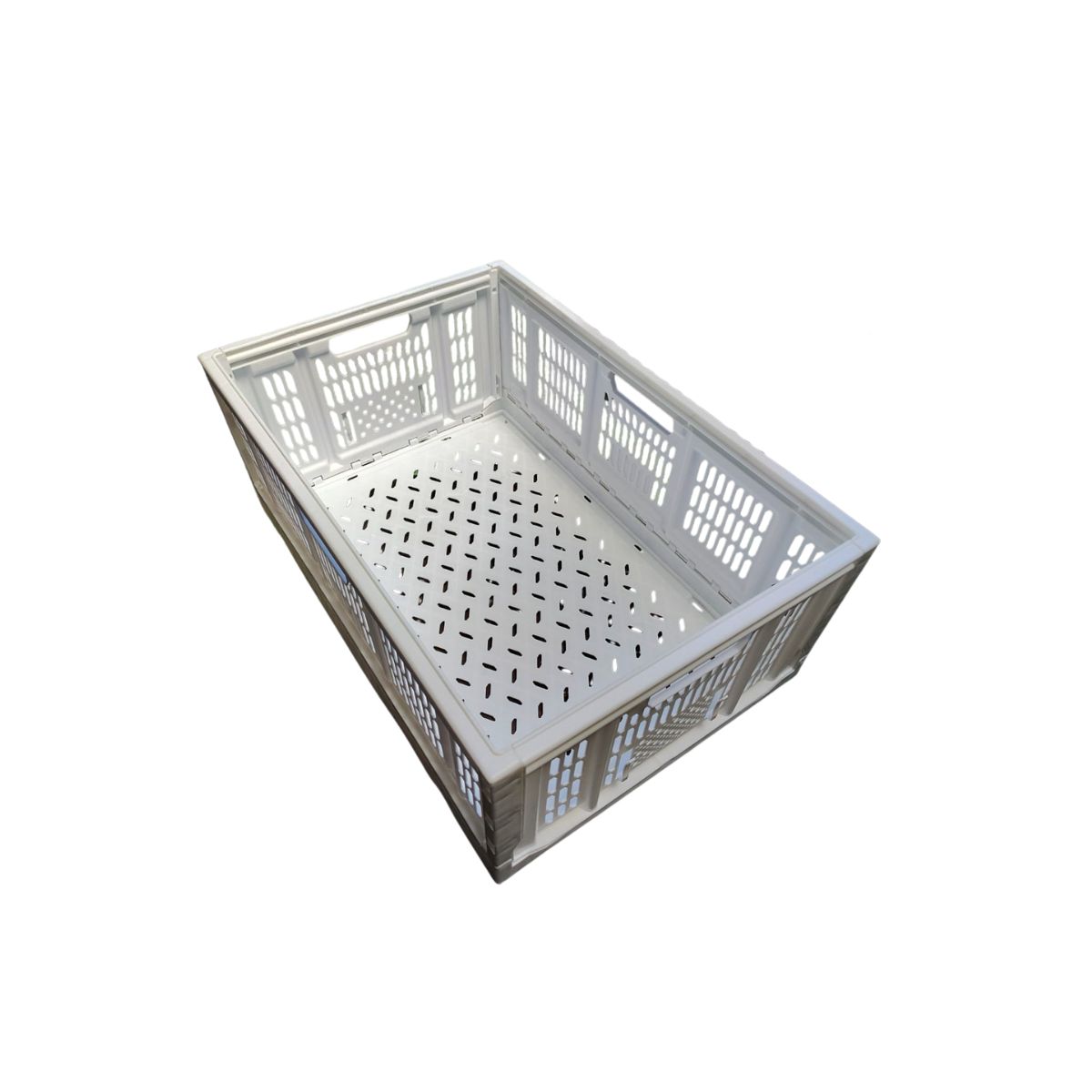 MARIO HADDAD - Caja Agricola Cosechera 3/4 Color Blanco 32.5 L. Pack X4 Blanco