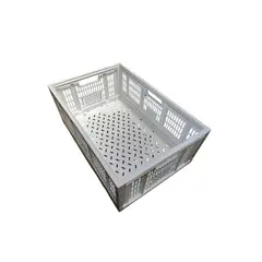 MARIO HADDAD - Caja Agricola Cosechera 3/4 Color Blanco 32.5 L. Pack X4 Blanco