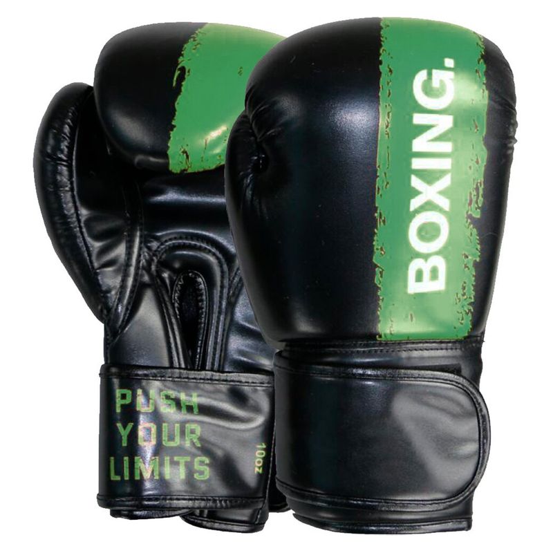ATLETIS - Guantes para Boxeo Profesional de 12 Oz Verde
