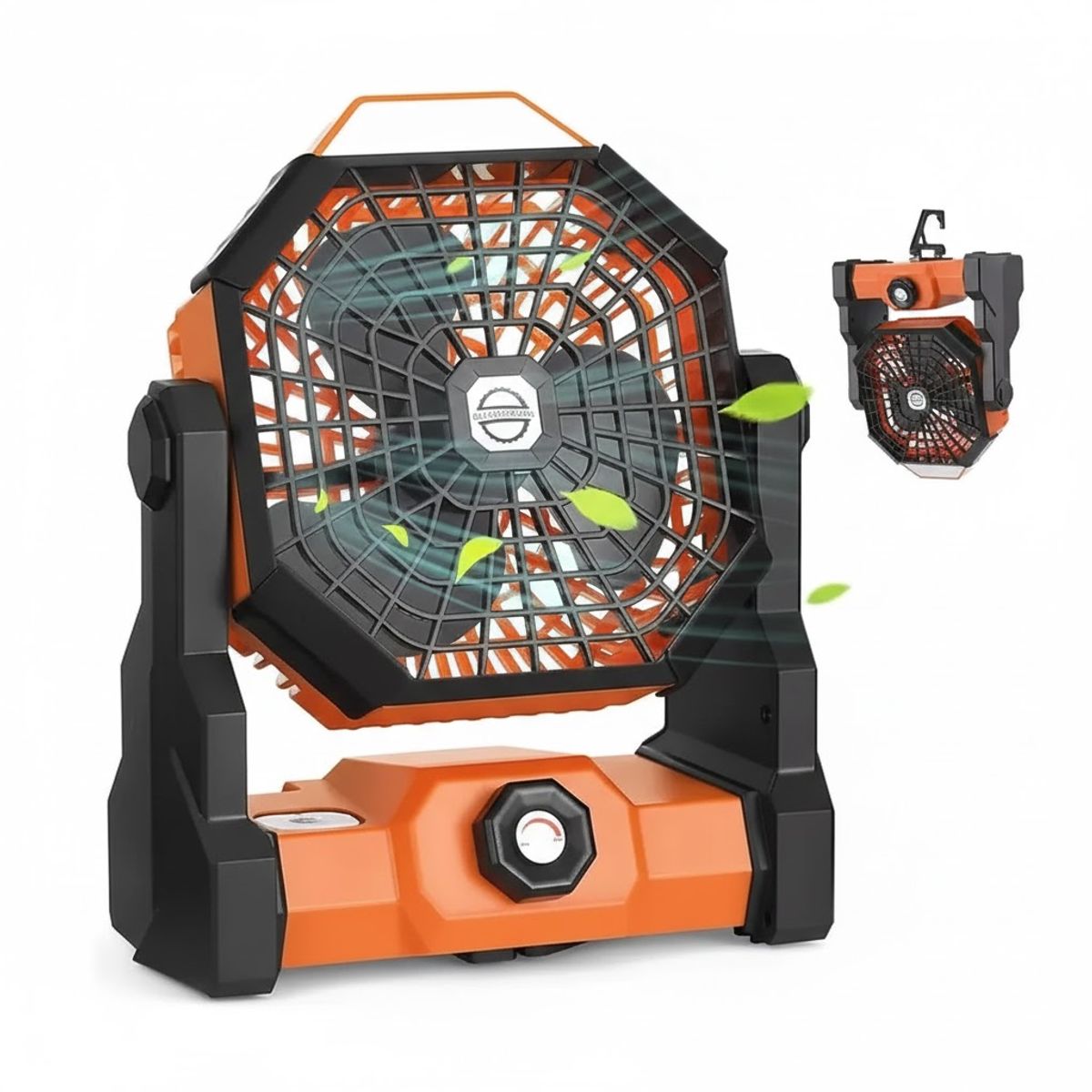 GENERICO - Ventilador Portátil Camping Acampar Recargable Usb Luz Led