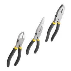 FORCE - Juego Alicates Stanley 3Pz 90-162