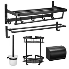 GENERICO - Set Accesorios Baño 6 Piezas - BOQU