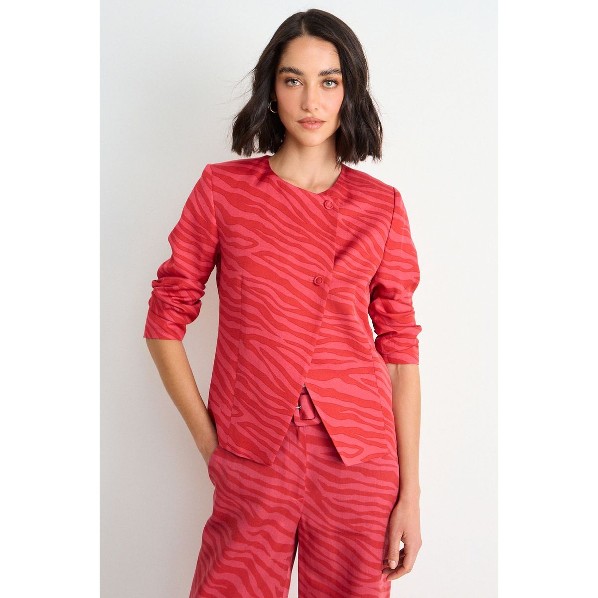 ASH - Casaca Fantasia Mujer Rojo Ash