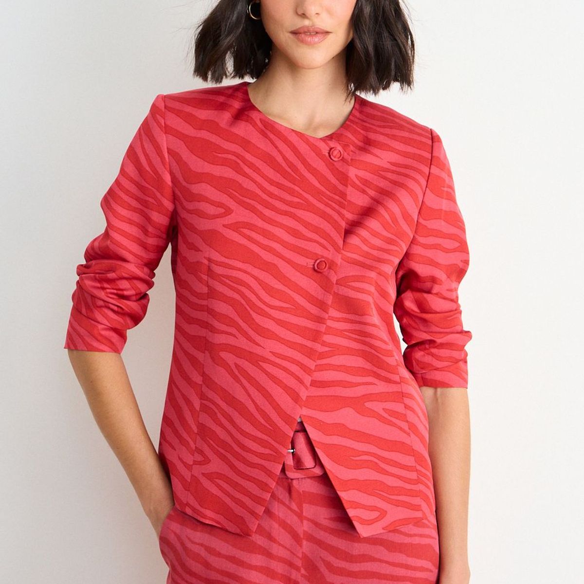 ASH - Casaca Fantasia Mujer Rojo Ash
