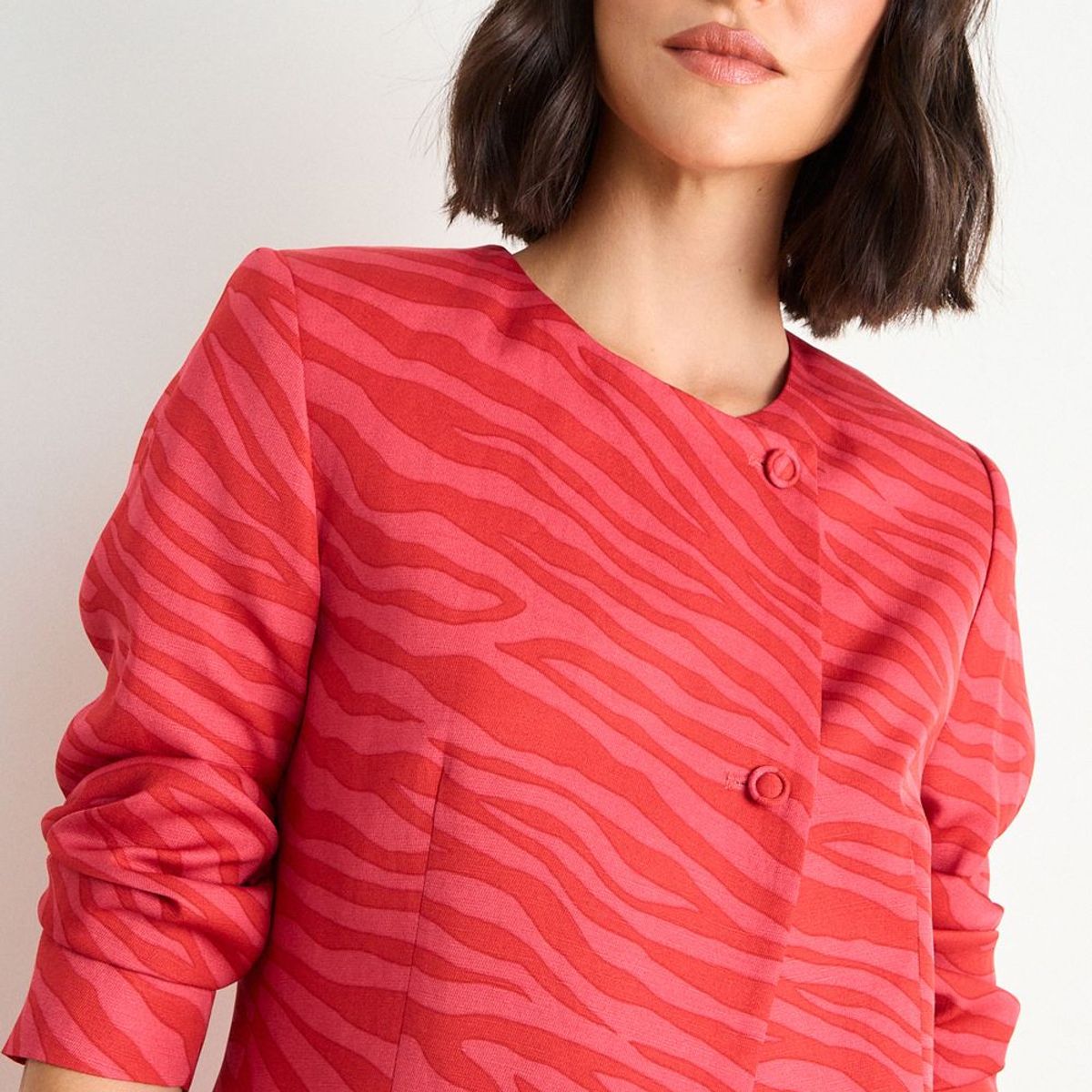 ASH - Casaca Fantasia Mujer Rojo Ash
