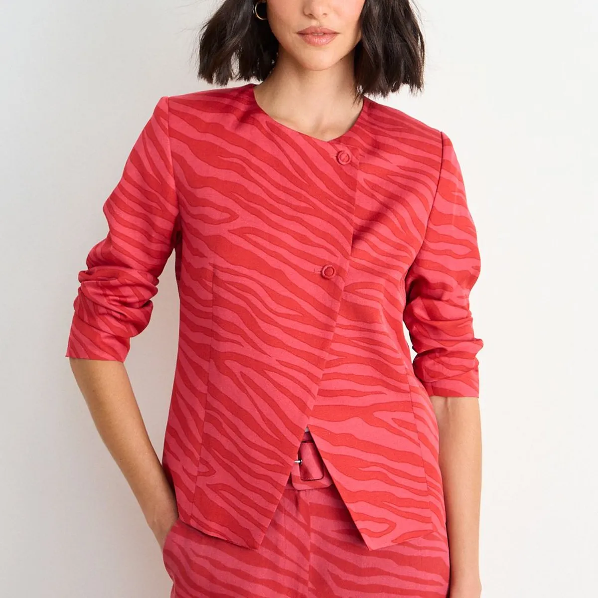 ASH - Casaca Fantasia Mujer Rojo Ash