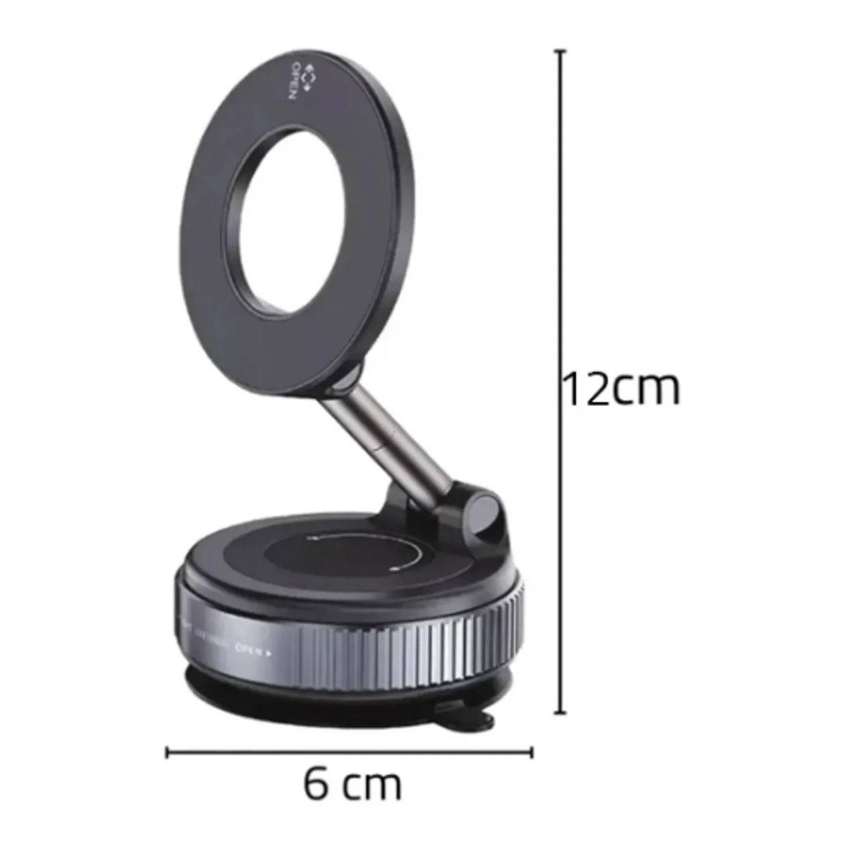 GENERICO - Soporte Celular Magnético Auto Escritorio Con Ventosa Vid