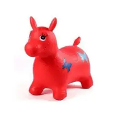 IMPORTCLICK - Pony Caballito Saltarín Infantil Rojo