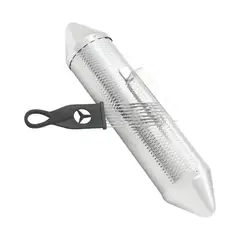 IMPORTCLICK - Guiro Torpedo Profesional Instrumento Musical Metálico