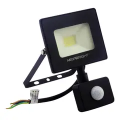 IMPORTCLICK - Foco LED Halógeno 10 Watt Sensor Movimiento Luz Fría Certificado