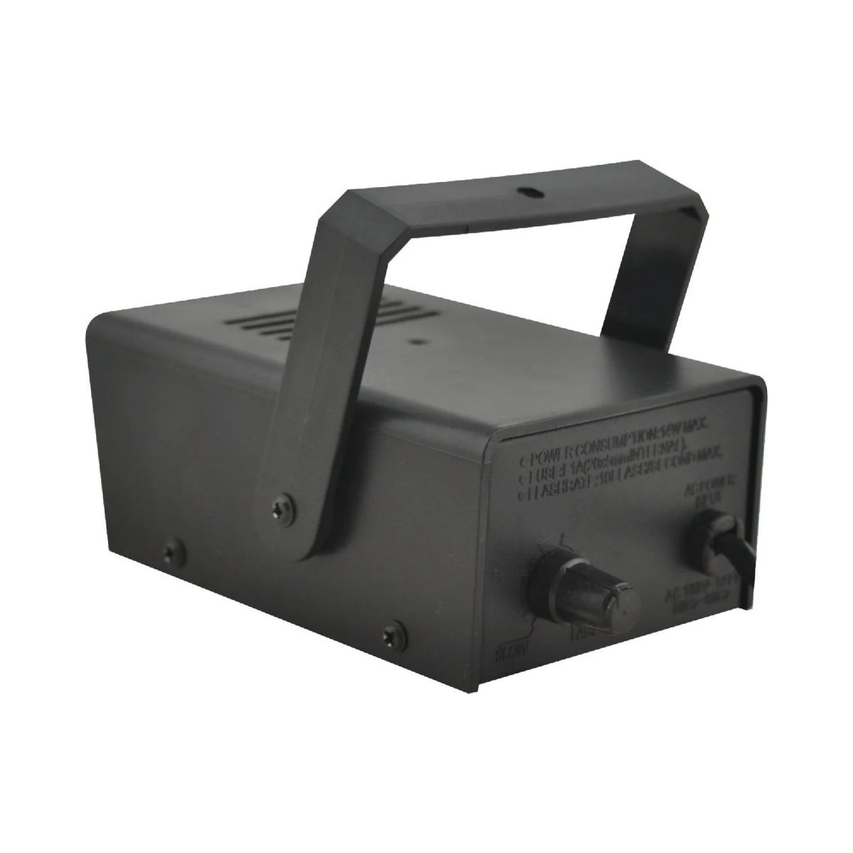 IMPORTCLICK - Foco Luz Corta Imagen Estroboscópica 12,50x8x5,5 CM 3 Watt Negro