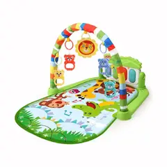 IMPORTCLICK - Set Alfombra Musical Piano Estimulación Bebe - Verde
