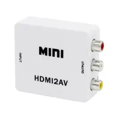 IMPORTCLICK - Conversor HDMI RCA AV Adaptador Full HD 1080p - 720p