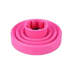 IMPORTCLICK - Difusor Secador Pelo Silicona Plegable Rosa