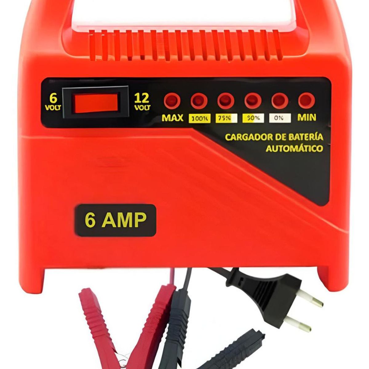 IMPORTCLICK - Cargador Batería Auto Moto 6/12 V 6 AMP