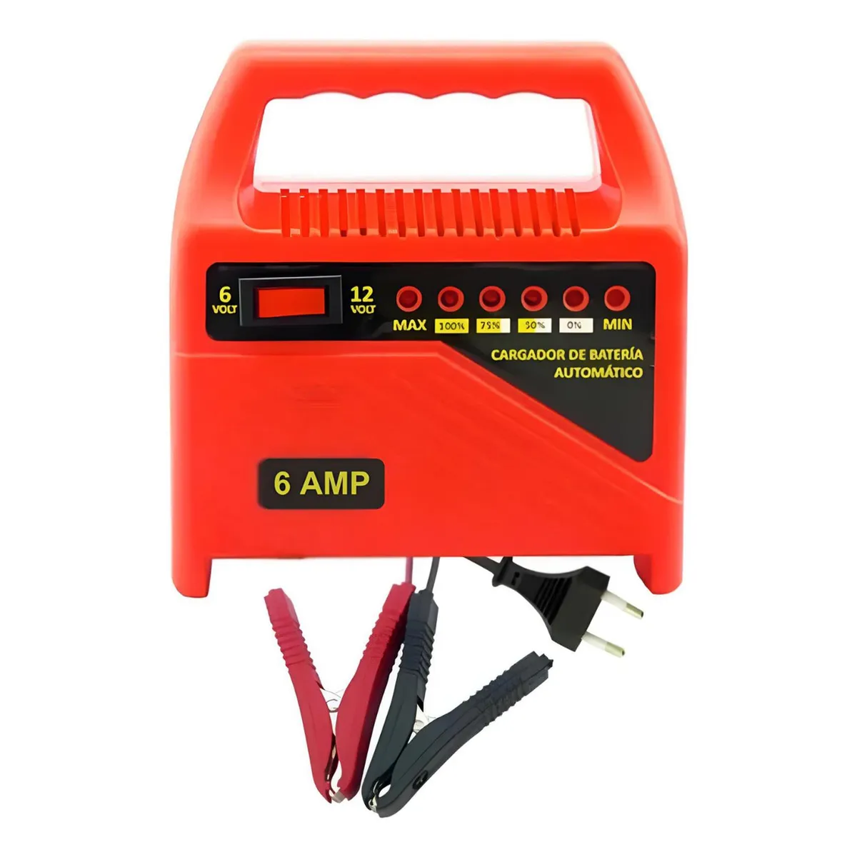 IMPORTCLICK - Cargador Batería Auto Moto 6/12 V 6 AMP