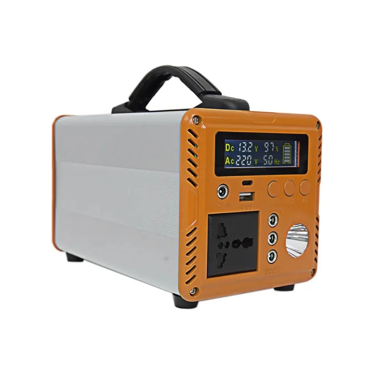 IMPORTCLICK - Generador Energía Solar Portátil Emergencia 200 Watt