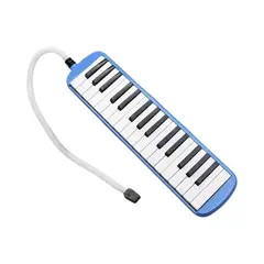 IMPORTCLICK - Instrumento Melódica Musical 32 Notas Estuche Boquilla Azul