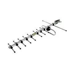 IMPORTCLICK - Antena TV HD Exterior Fija 10 Elementos 64x9x36 CM Aluminio