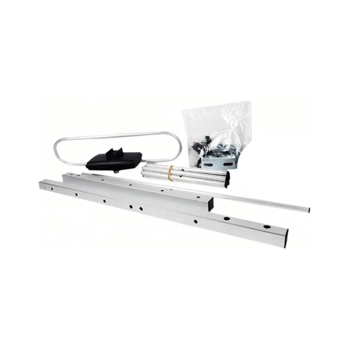 IMPORTCLICK - Antena TV HD Exterior Fija 10 Elementos 64x9x36 CM Aluminio