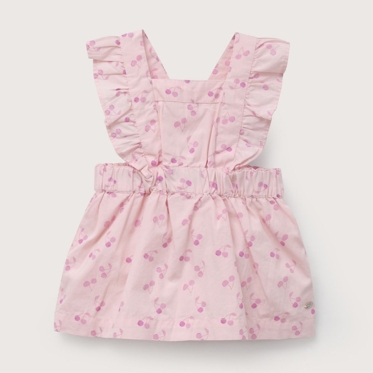 OPALINE - Jumper de guindas rosado de bebé niña