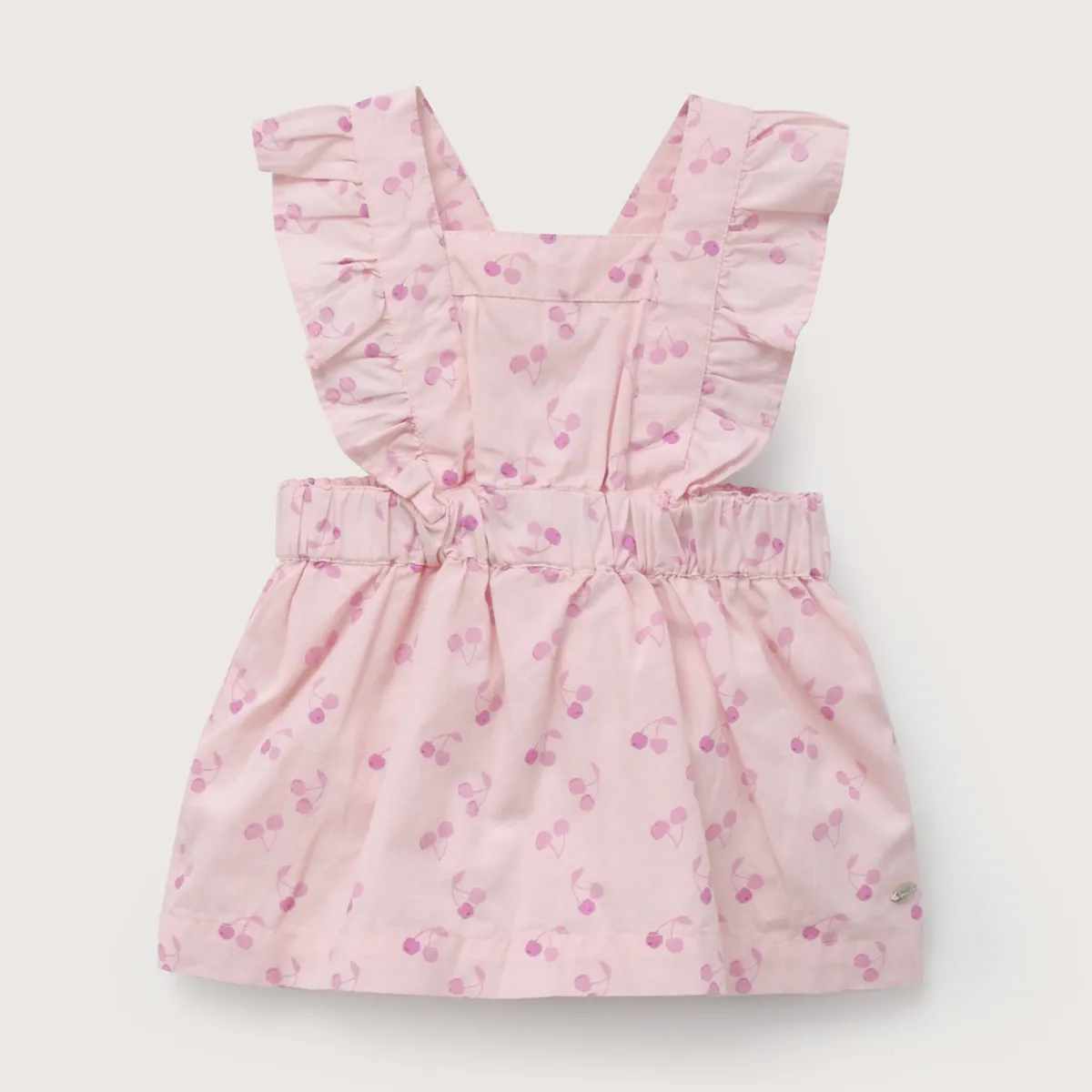 OPALINE - Jumper de guindas rosado de bebé niña